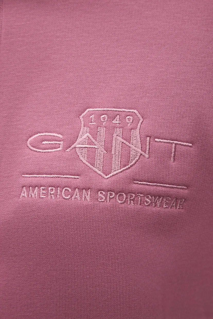 Жіноче рожеве худі REG TONAL SHIELD ZIP HOODIE 3