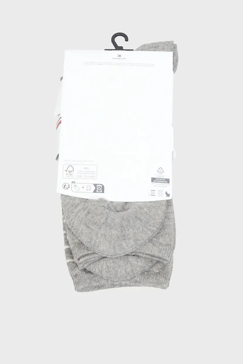 Жіночі сірі шкарпетки (2 пари) SMALL 3