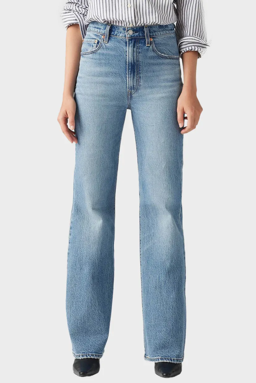 Жіночі блакитні джинси Ribcage Bell Levi's® A7503;0020 — MD-Fashion