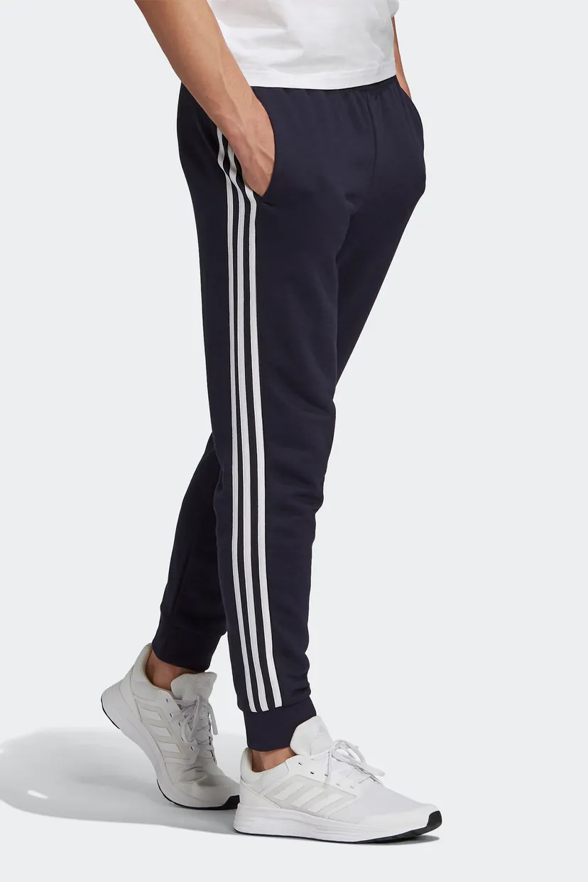 Чоловічі темно-сині спортивні штани Essentials Cuff 3-Stripes 4