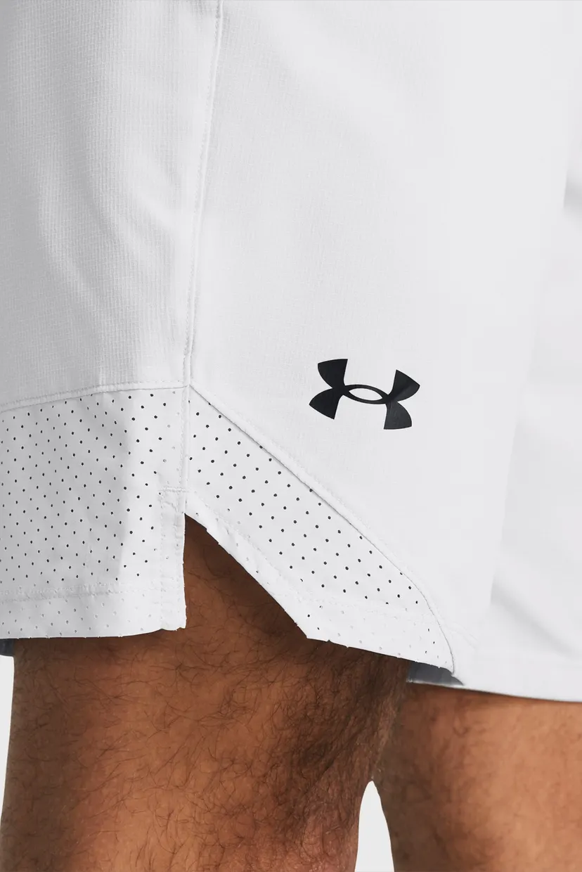 Чоловічі світло-сірі шорти UA Vanish Woven 8in Shorts 4