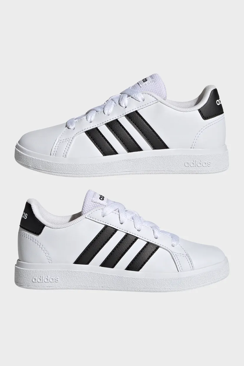 Детские белые сникерсы Grand Court Lifestyle Tennis Lace-Up 7