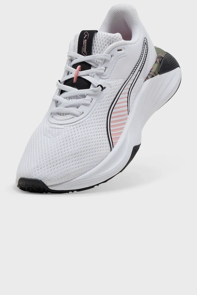 Женские белые кроссовки PWR Hybrid PUMA League Training Shoes Women 5