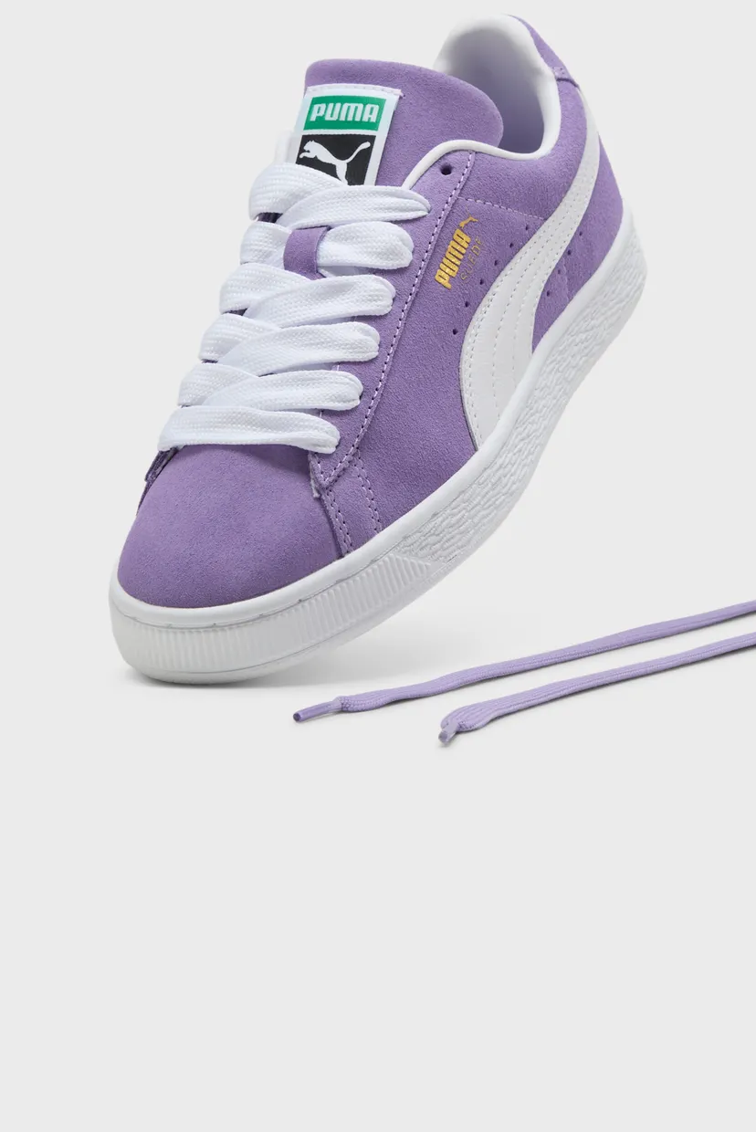 Фиолетовые замшевые сникерсы Suede Classic Sneakers Unisex 5