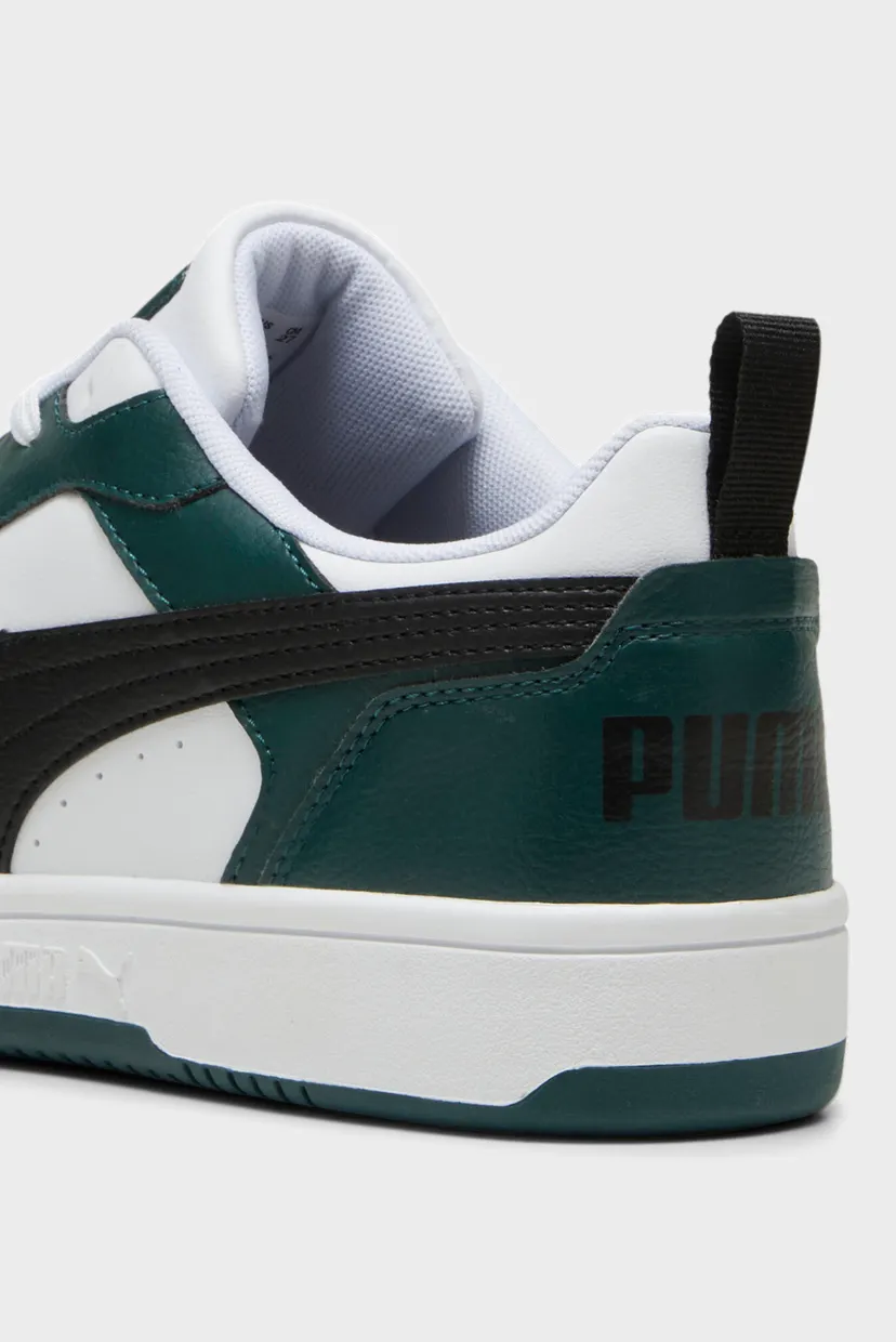 Зелені шкіряні снікерси Rebound V6 Low Sneakers 7