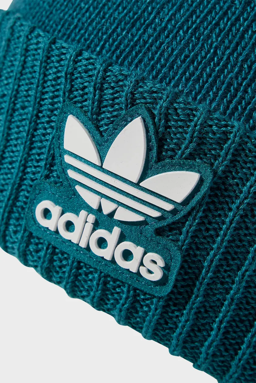 Бірюзова шапка Adicolor Cuff Knit adidas IY4641 — MD-Fashion