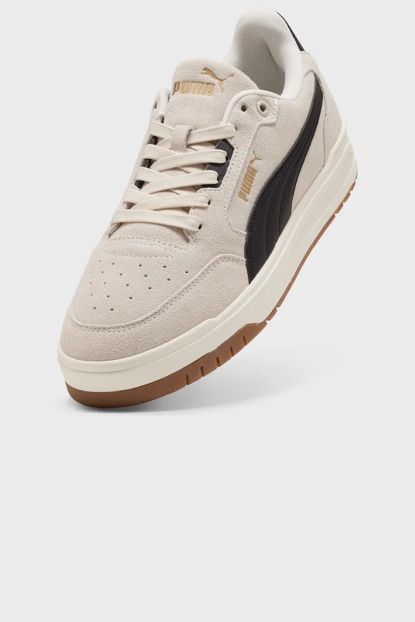 Белые замшевые сникерсы Shuffle Downtown Sneakers Unisex 5