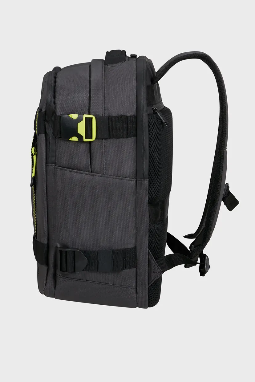 Черный рюкзак URBAN TRACK BLACK/LIME 3