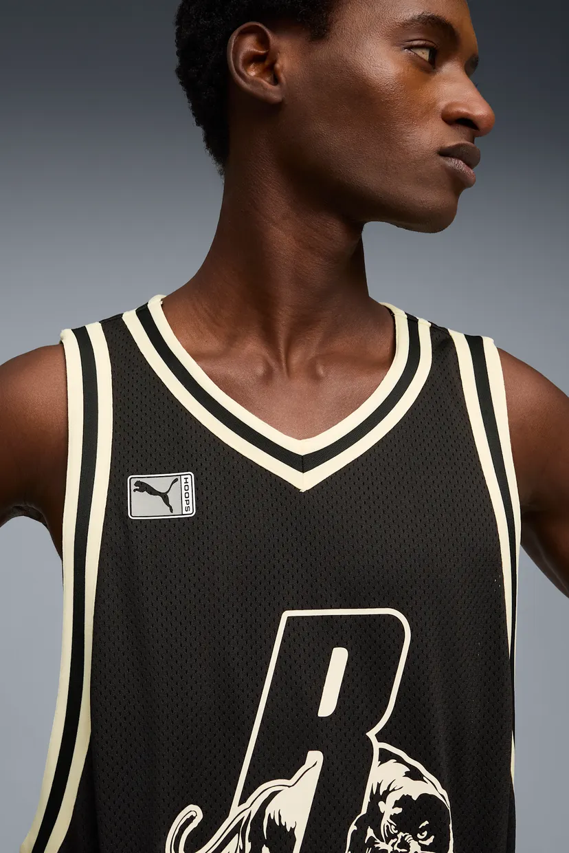 Мужская черная майка PUMA x REPRESENT Jersey Men 4