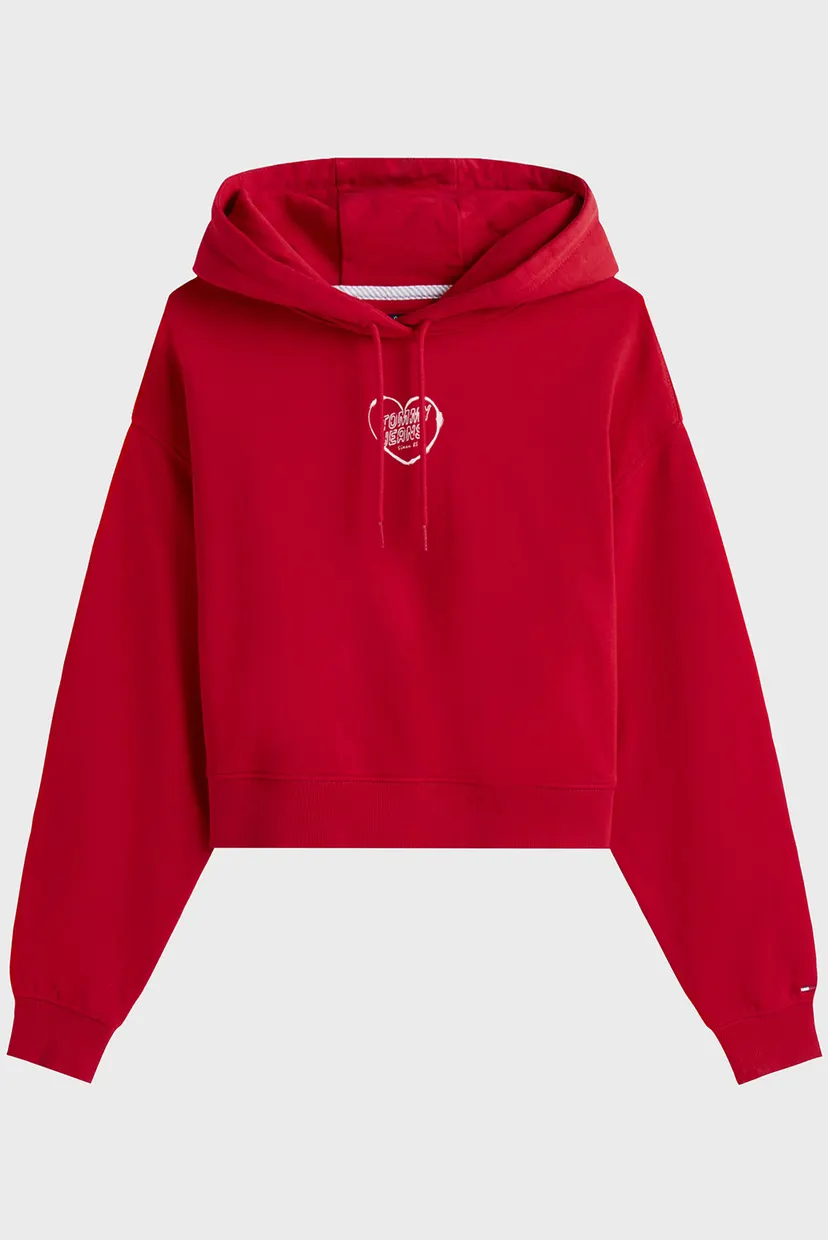 Жіноче червоне худі RLX CRP HEART 4