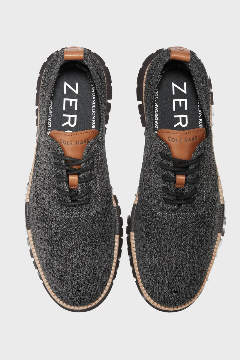 Мужские черные кроссовки ZERØGRAND Remastered Stitchlite Wingtip Oxford 3