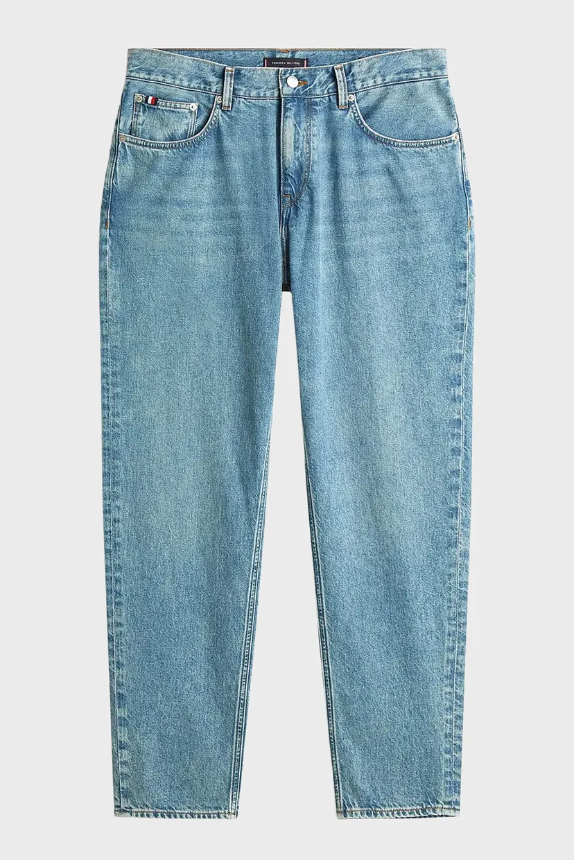 Чоловічі блакитні джинси TAPERED 5