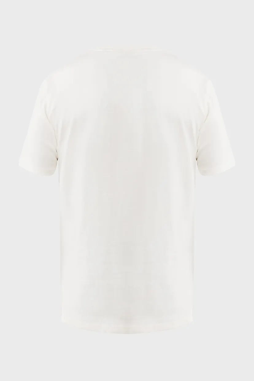 Чоловіча біла футболка Premium t-shirt regular fit 6