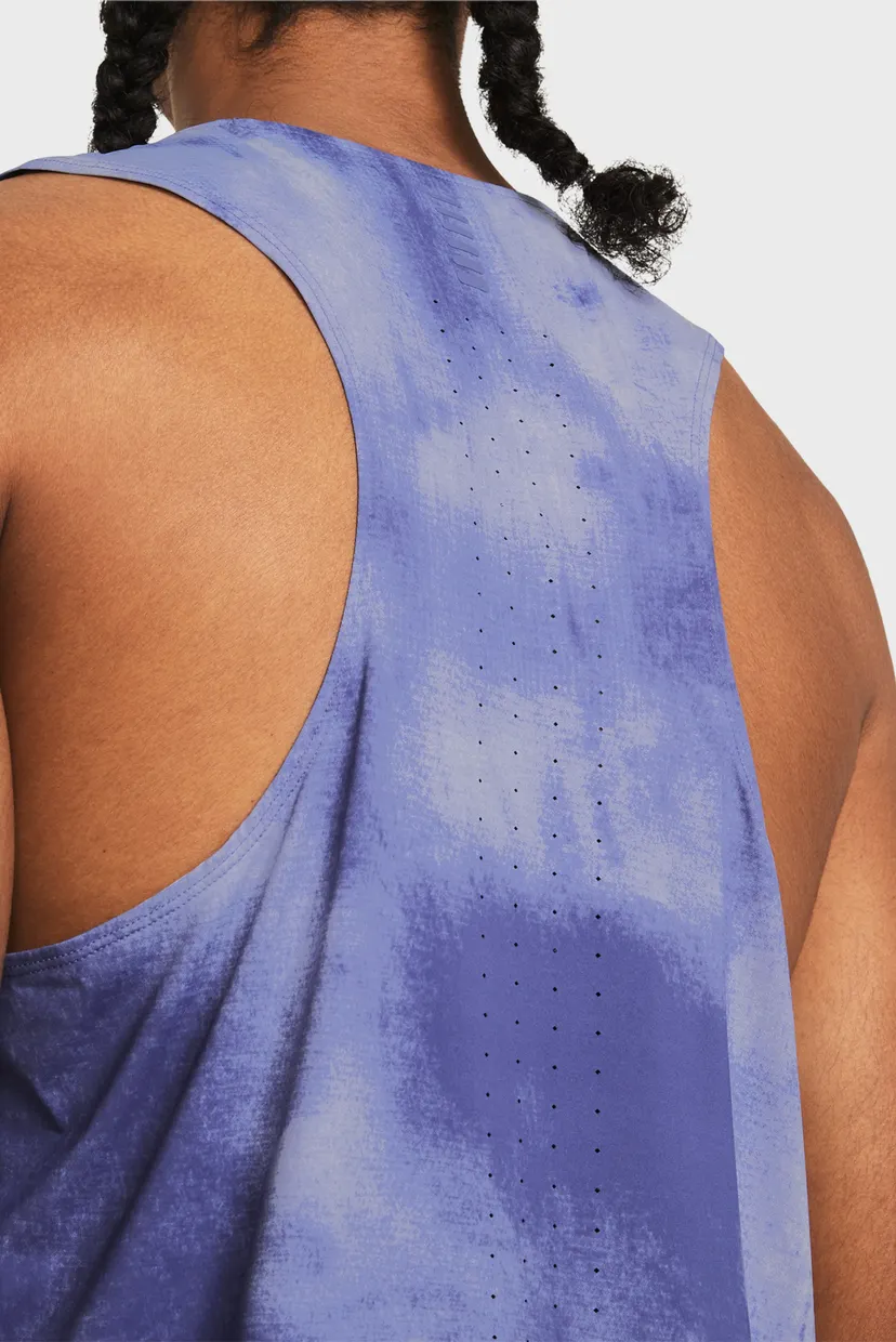 Чоловіча фіолетова майка UA LAUNCH ELITE PRT SINGLET 4