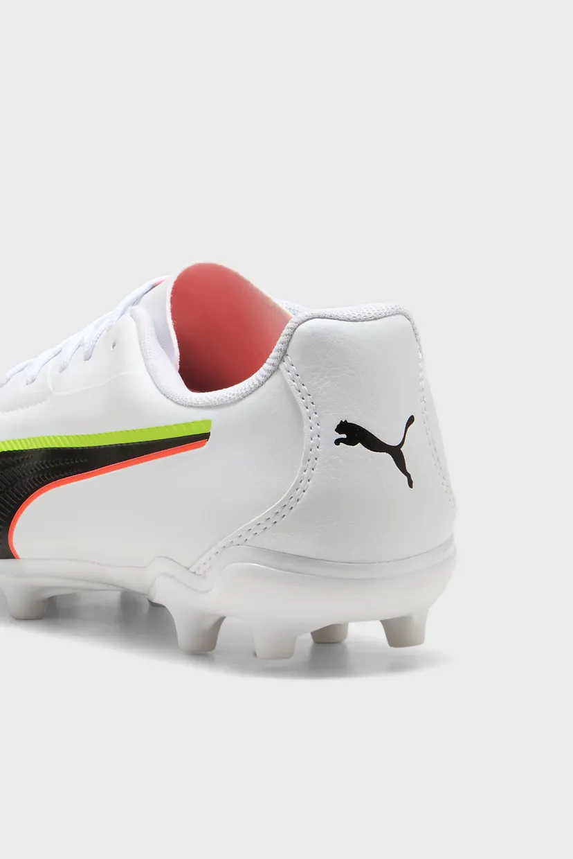 Дитячі білі бутси KING 20 PLAY FG/AG Football Boots Youth 6