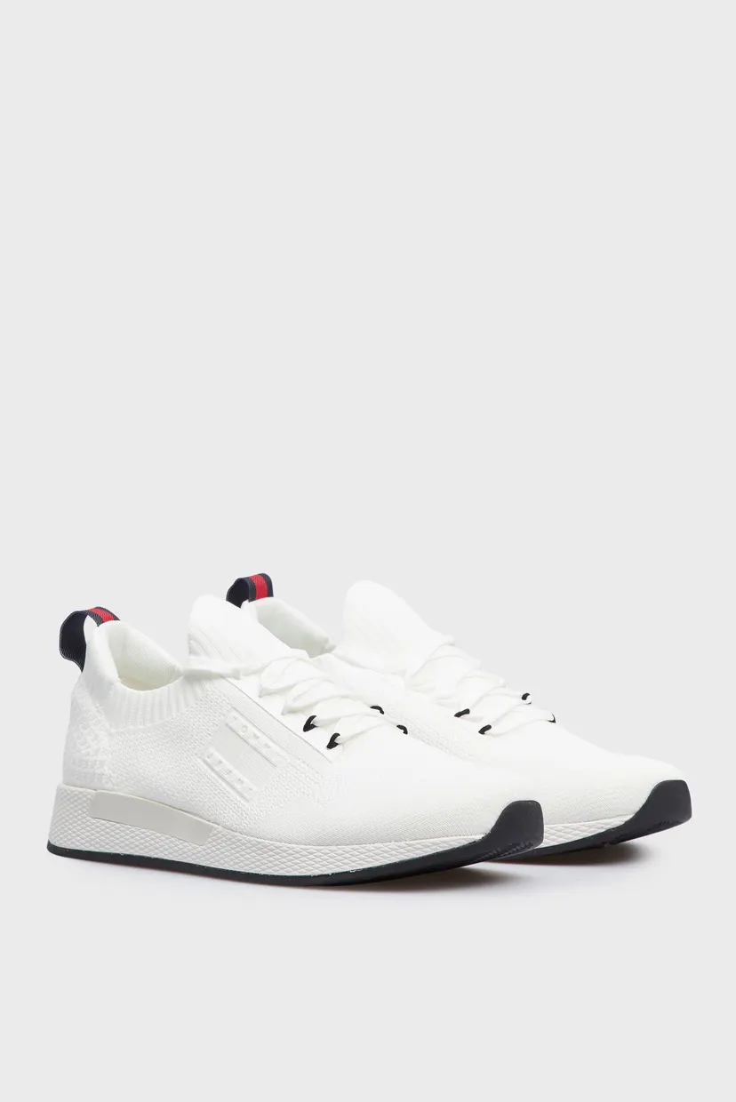Мужские белые кроссовки TJM ELEVATED RUNNER KNITTED 3