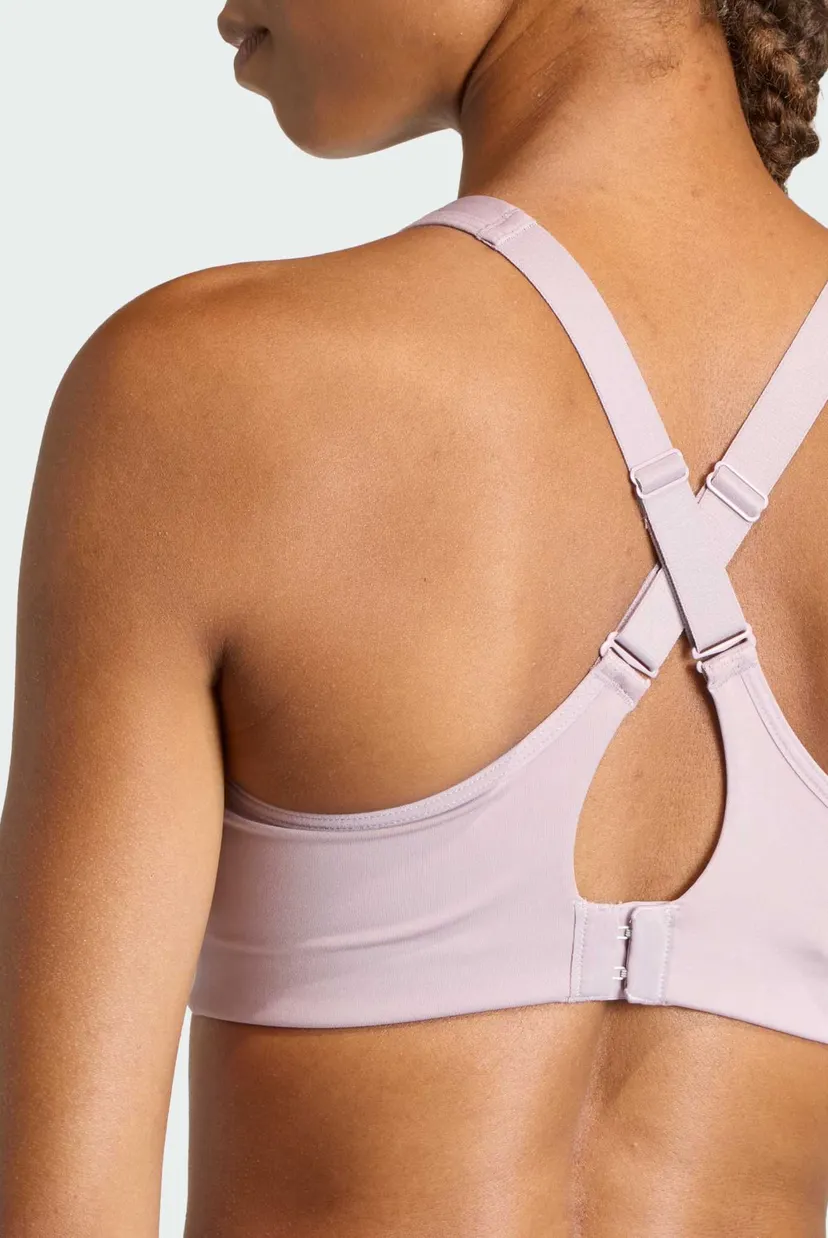 Жіночий бузковий топ Optime Workout High Support 4