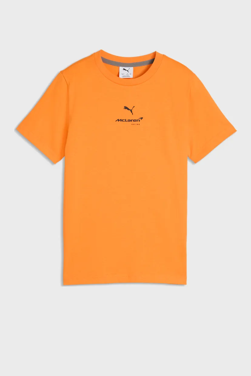 Дитяча помаранчева футболка McLAREN RACING Essentials Tee Youth 5