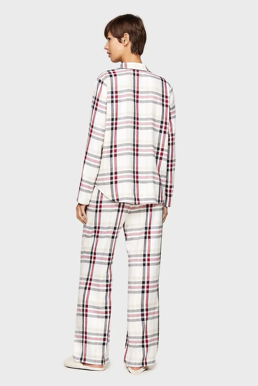 Жіночий набір (сорочка, брюки, капці) GIFT FULL FLANNEL PJ SET&SLIPPER 3