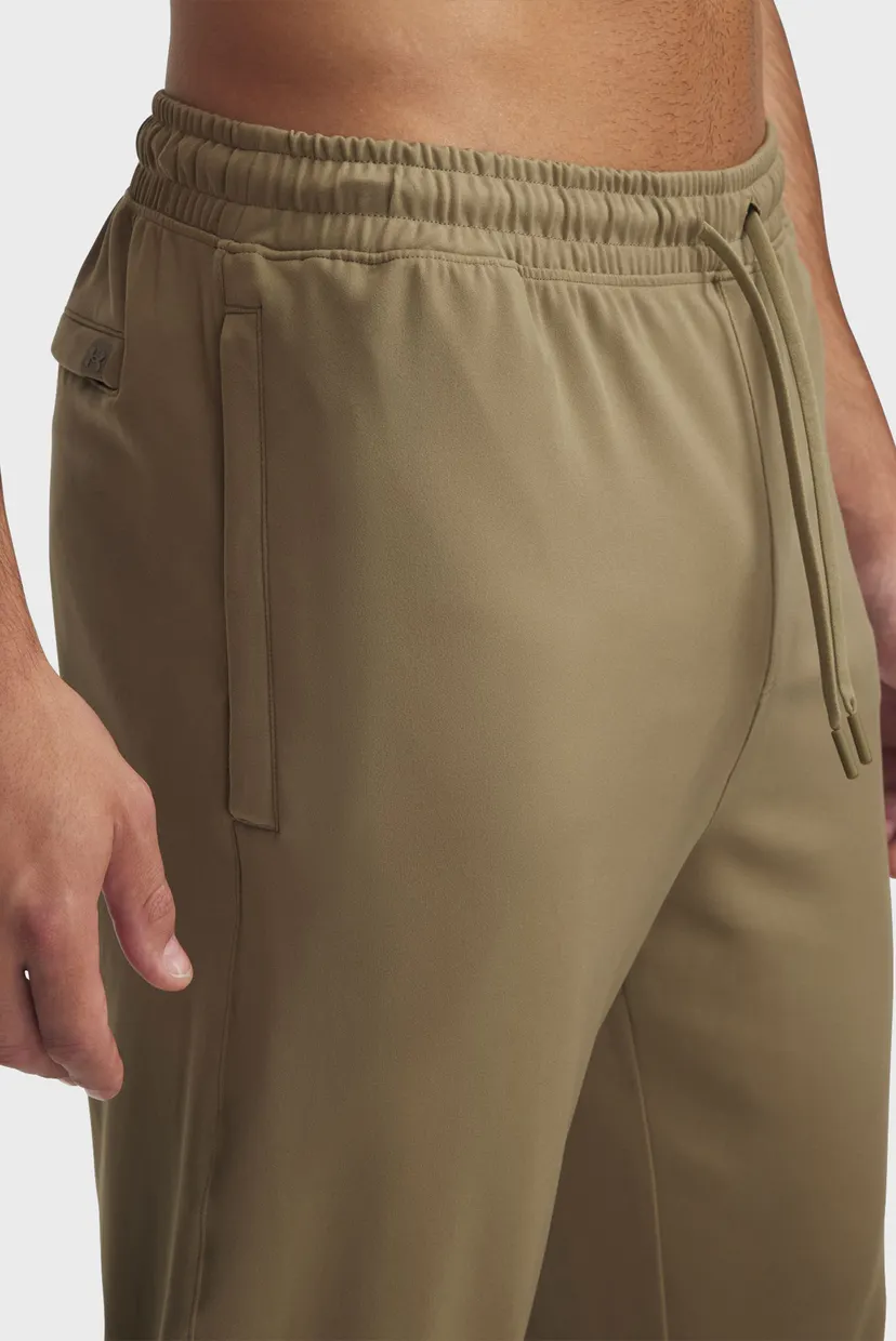 Мужские оливковые спортивные брюки UA Meridian Joggers 4
