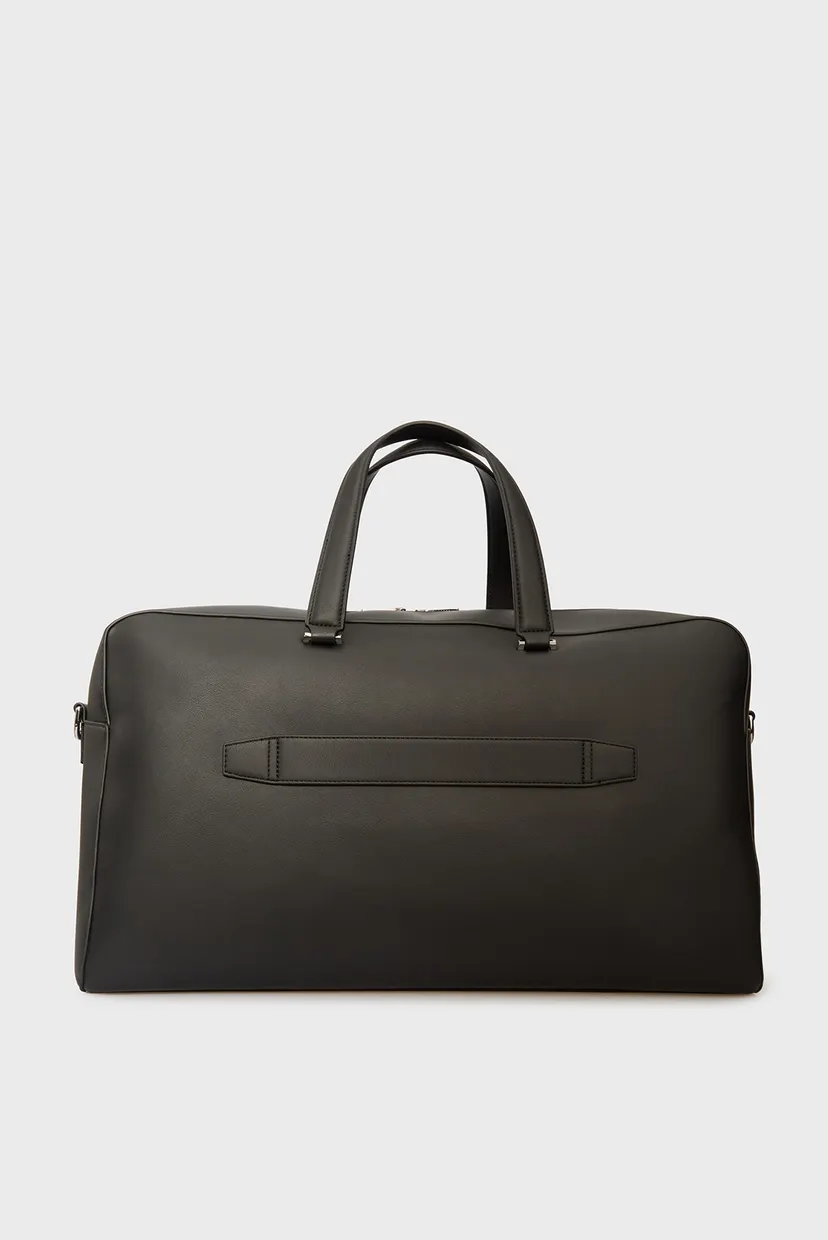 Чоловіча чорна дорожня сумка WOVEN DUFFLE 4