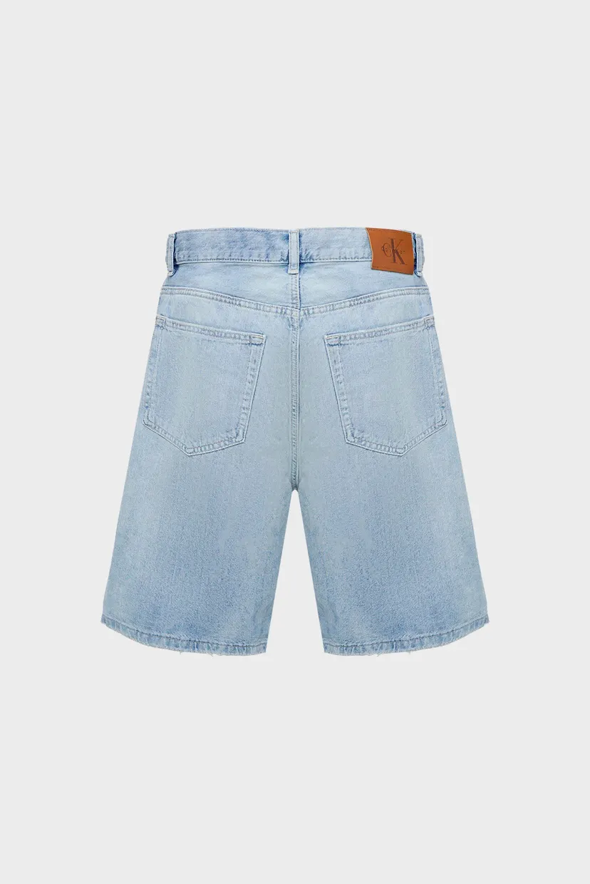 Чоловічі блакитні джинсові шорти LINEN 90S 8