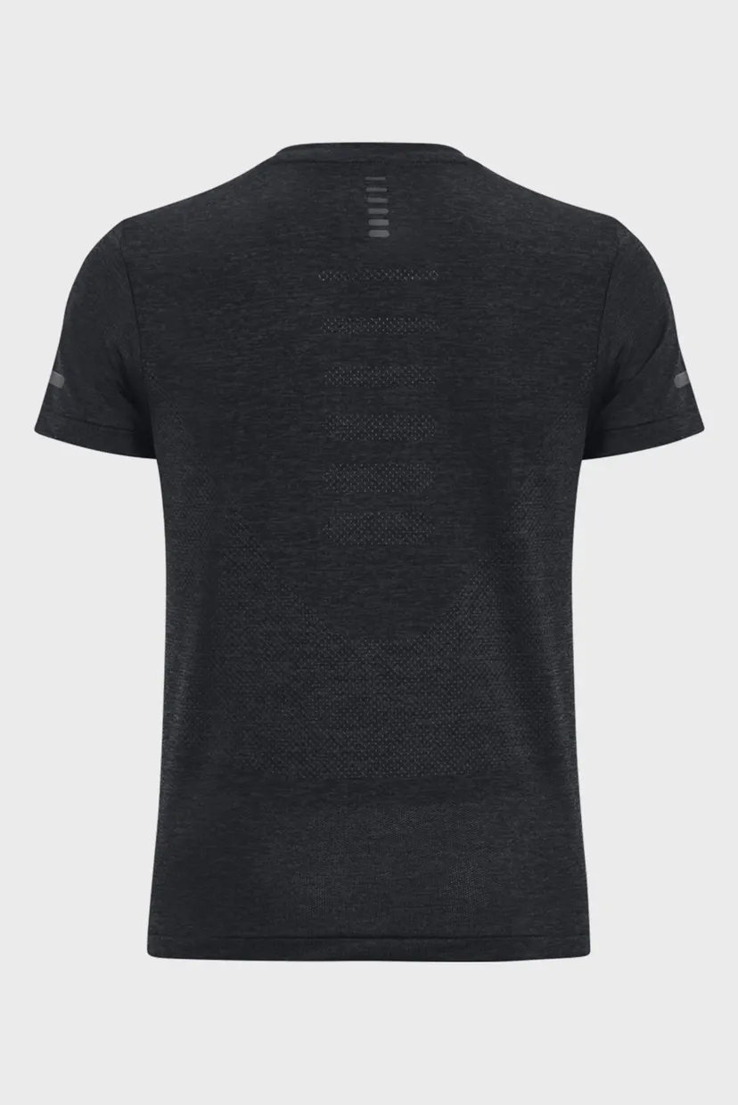 Жіноча чорна футболка UA Seamless Stride SS 6