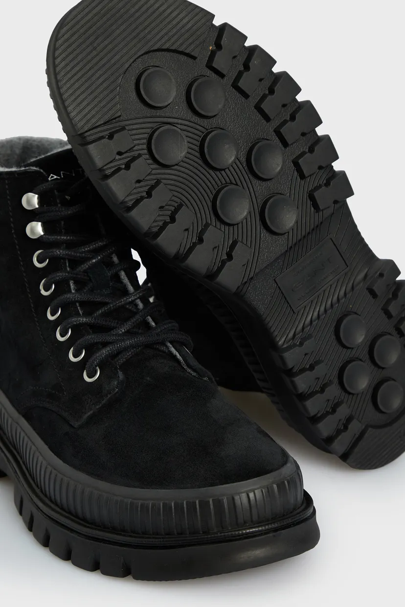 Чоловічі чорні замшеві черевики Nebrada Gant 27643360 — MD-Fashion