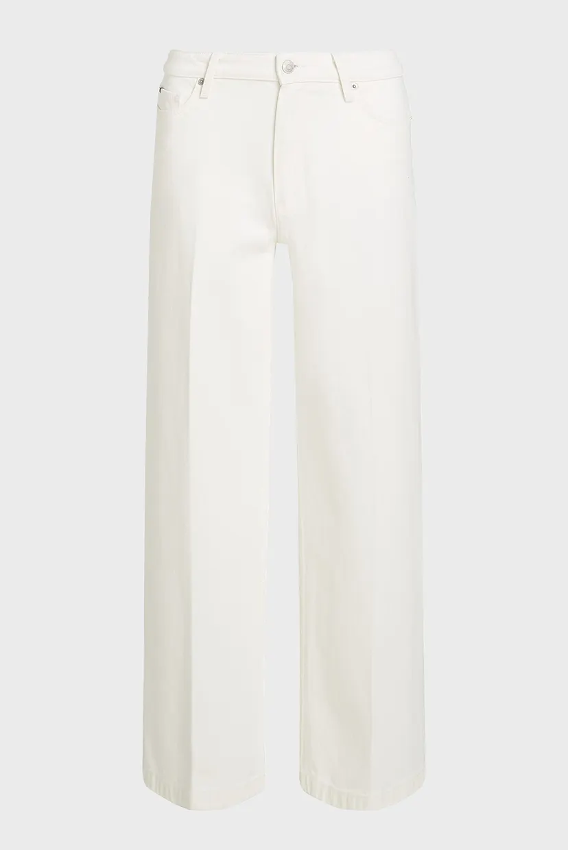 Женские белые джинсы WIDE LEG RW ECRU 5