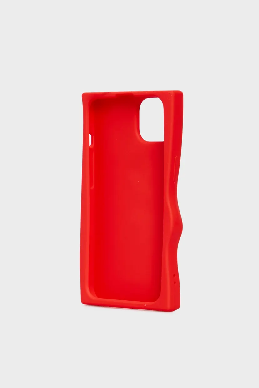 Красный чехол для телефона Diesel Silicone Case for iPhone 13/iPhone 14 3