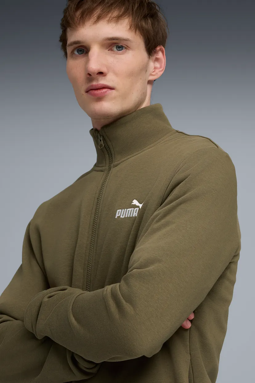 Чоловічий оливковий  спортивний костюм (кофта, штани) Essentials Sweat Suit Men 3