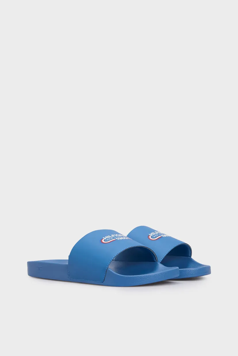 Чоловічі сині слайдери RWB HILFIGER OLY POOL SLIDE 3
