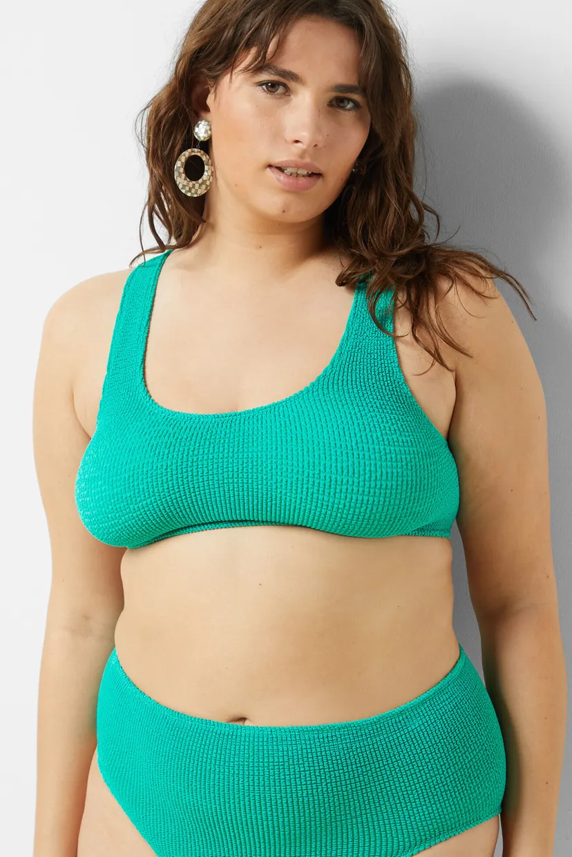 Женский бирюзовый лиф от купальника брасьер ONESIZE BY ETAM 4