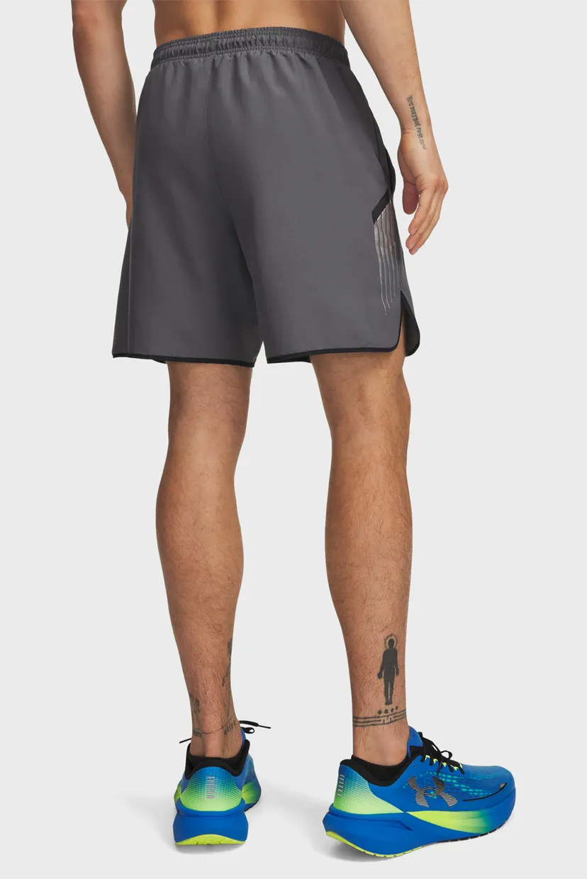 Чоловічі сірі шорти UA Velociti REFLCT 7in Short-GRY 3