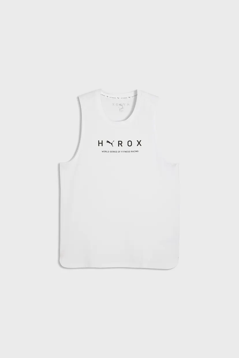 Чоловіча біла майка PUMA x HYROX CLOUDSPUN Tank Top Men 4