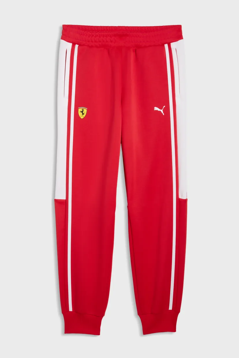 Чоловічі червоні спортивні штани Scuderia Ferrari MT7 Track Pants Men 4