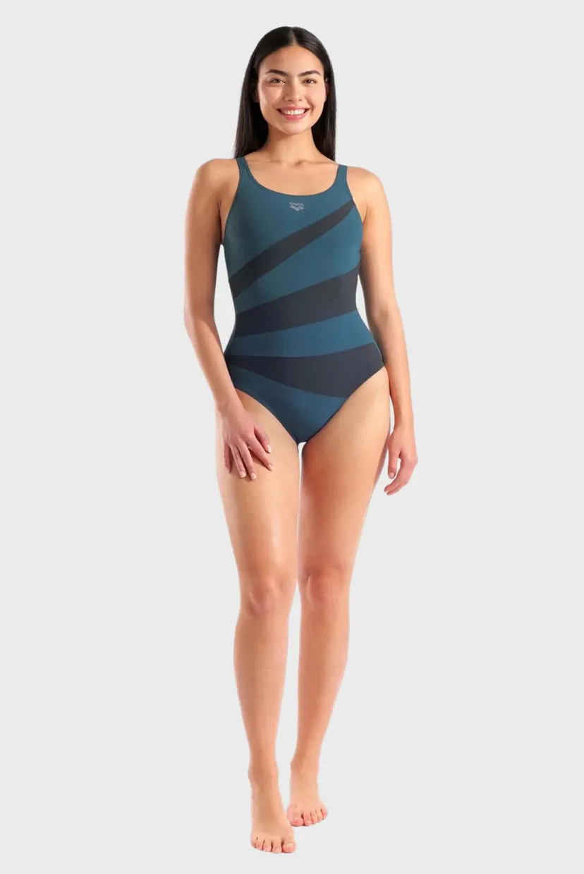 Женский бирюзовый купальник ISABELLA SWIMSUIT WING BACK C 3