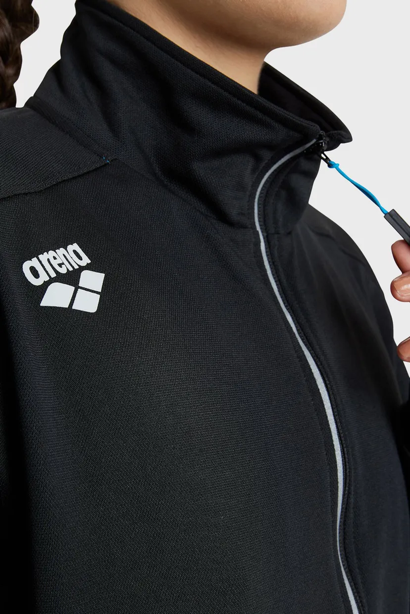 Чорна спортивна кофта (унісекс) TEAM JACKET PANEL KNITTED POLY 7