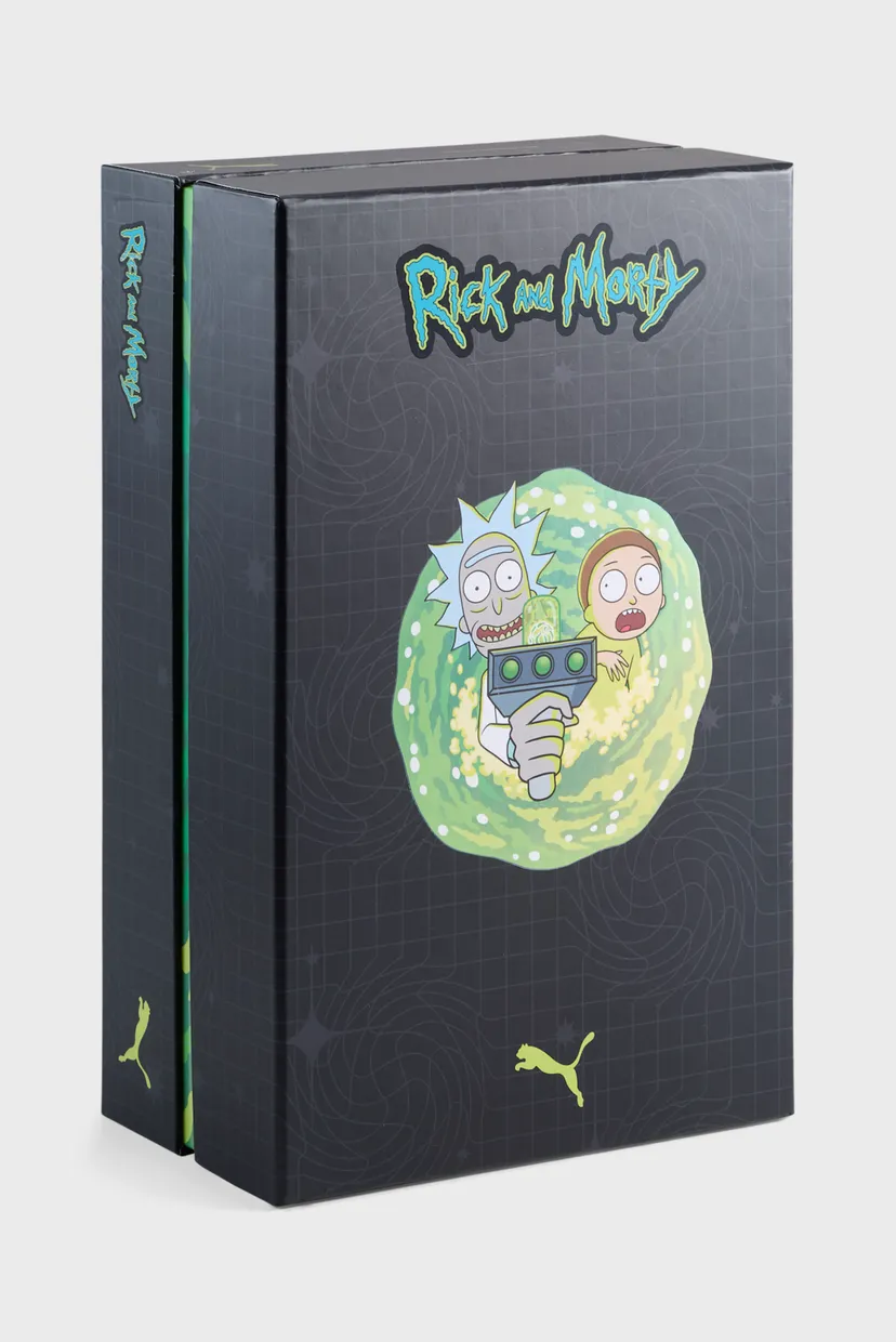 Жовті кросівки PUMA x RICK AND MORTY RS Surge Sneakers Unisex 7