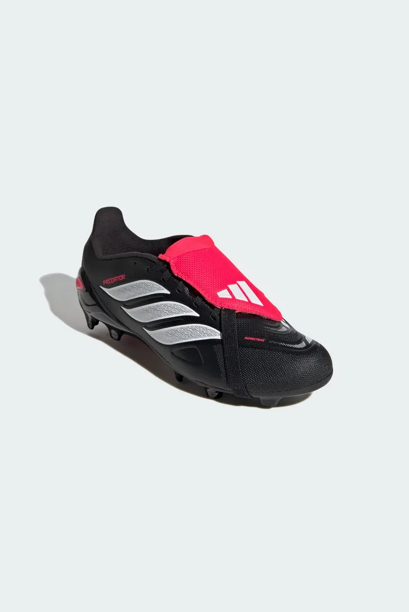 Дитячі чорні бутси PREDATOR LEAGUE Fold-Over Tongue Firm Ground Football Kids 4