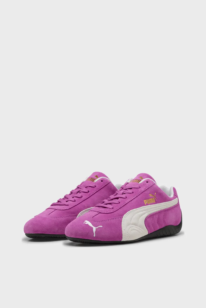 Малиновые замшевые кроссовки Speedcat OG Unisex 3