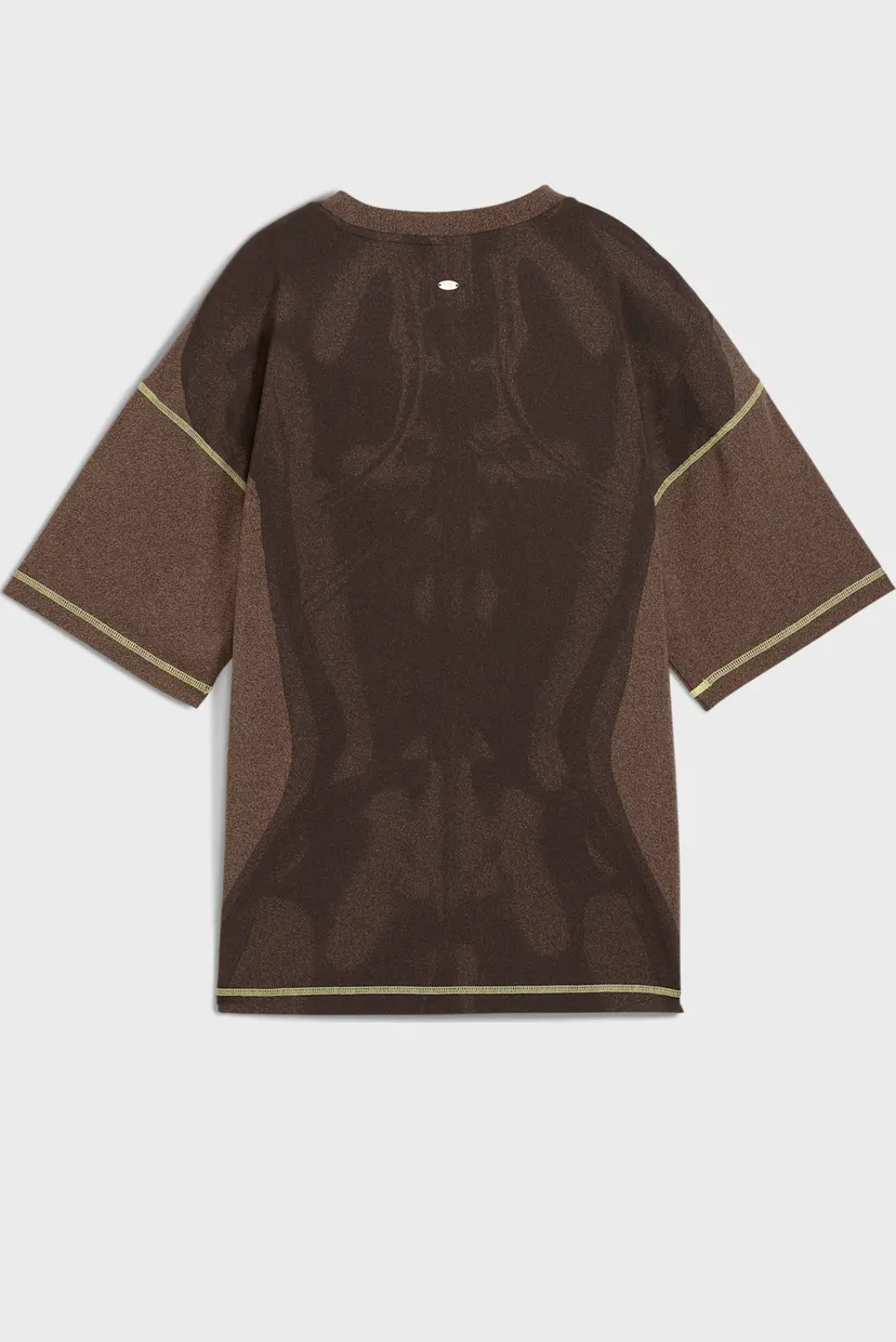Жіноча коричнева футболка YONA All-Over Print Tee Women 7