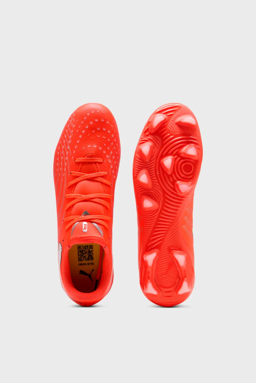 Червоні бутси FUTURE 9 PLAY FG/AG Football Boots Unisex 3