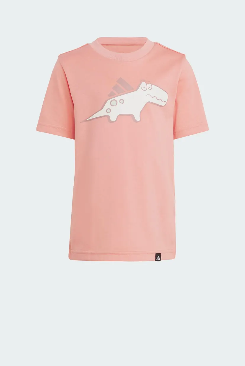 Дитяча рожева футболка Adiraptor Graphic Kids 6