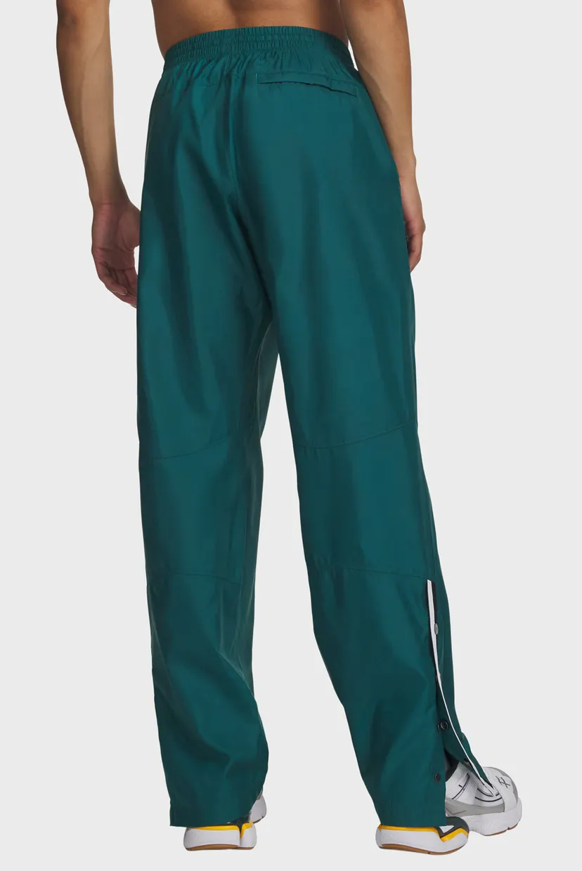 Мужские темно-зеленые спортивные брюки UA Icon SW Woven Pants-GRN 3