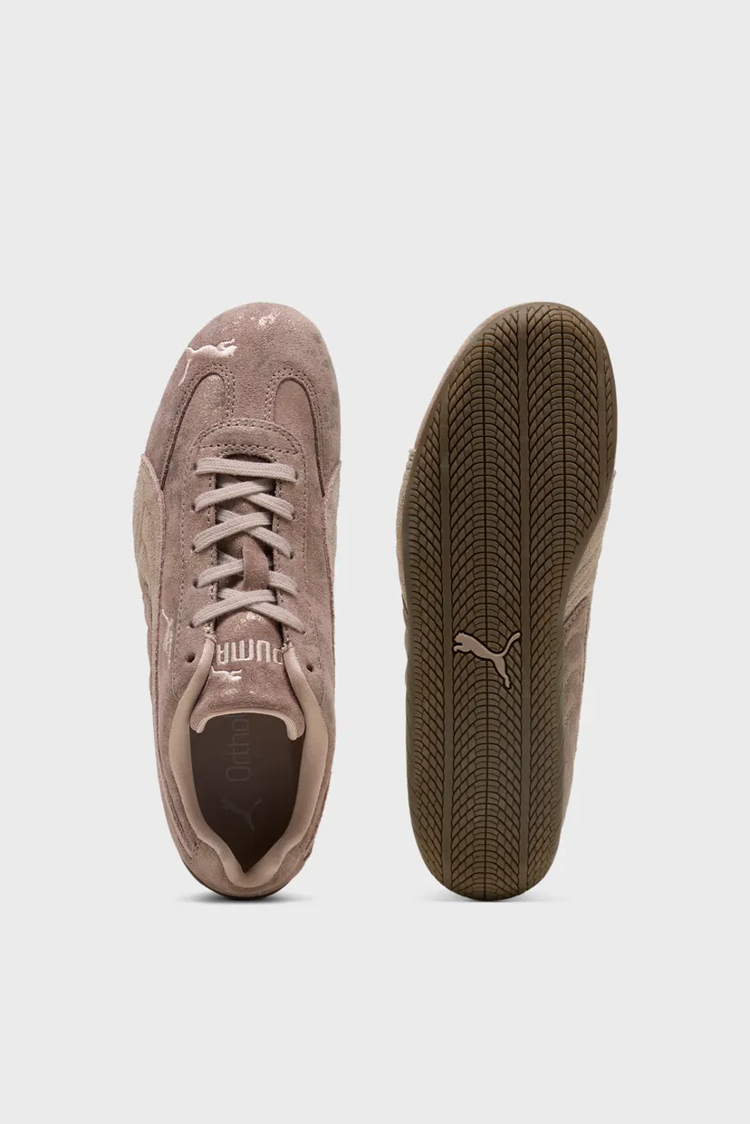 Жіночі пудрові замшеві кросівки Speedcat Faded Chrome Sneakers Women 4