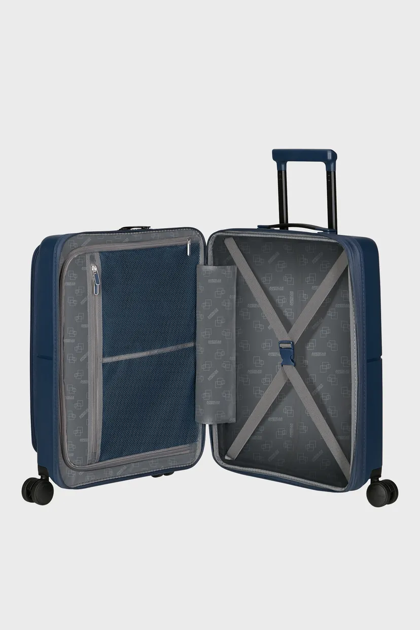 Темно-синий чемодан 55 см DASHPOP MIDNIGHT BLUE 4