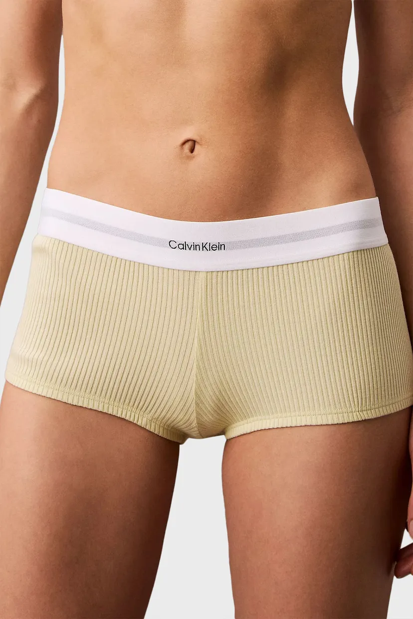 Жіночі жовті трусики BOYSHORT 5