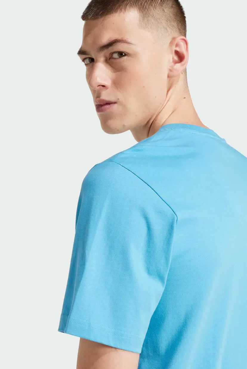 Чоловіча блакитна футболка adidas Originals 5