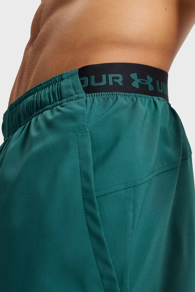 Мужские зеленые шорты UA Vanish Wven Short 2.0 6in-GRN 4